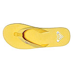 Terrycloth flip-flops, Roxy.