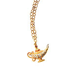 22kt gold, platinum, diamonds and ruby charm, Cathy Waterman.