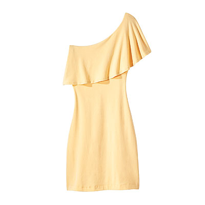 Eco Skin, bamboo, yellow dress, green goods
