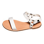 Synthetic sandals, Old Navy.