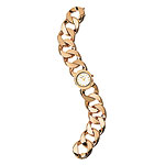 Curb-link 18kt-gold watch, Verdura.