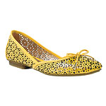 Patent-leather flats, Arturo Chiang.