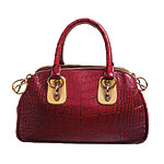 Leo crocodile satchel, Donna Karan.