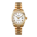 18kt-yellow-gold Oyster Perpetual Datejust watch, Rolex.