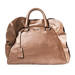 Leather bag, Prada.
