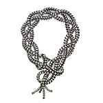 Crystal necklace, Philip Crangi for Vera Wang.
