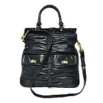 Leather handbag, Alexis Hudson.