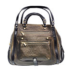 Leather handbag, Gryson.