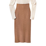 Wool pencil skirt, Calvin Klein.
