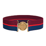 Wide stretch stripe belt, Madewell.