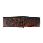 Snakeskin belt, Club Monaco.