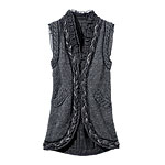 Acrylic-wool blend cardigan, Elie Tahari.