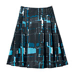 Silk flared skirt, Express.