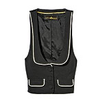 Rayon, nylon, and spandex vest, Edie Rose for DKNY Jeans by Rachel Bilson.