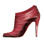 Leather "Orniron" boot, Christian Louboutin.