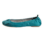 Satin "Tuxedo" flats, Gap.