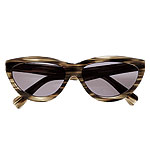 Plastic frame sunglasses, Vera Wang.