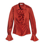 Silk blouse, Badgley Mischka, Badgley Mischka Platinum Sportswear.