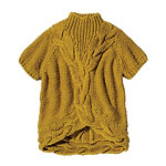 Wool sweater, Nicole Miller Collection.