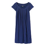 Crepe de chine dress, DKNY.