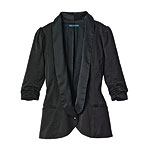 Three-quarter-sleeve blazer, Sally Tseng.