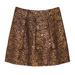 Silk brocade skirt, DKNY.