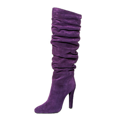 Fall Trends, Slouchy, Ralph Lauren Collection suede boots

