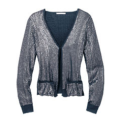 Silk, cashmere and sequins cardigan, Rebecca Taylor .