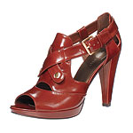 Leather "Antonela" heels, Nine West.