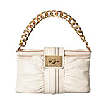 Leather "Hollywood Demi" bag, Steven by Steve Madden.