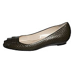 Buffalo leather "Blondie" flats, Loeffler Randall.