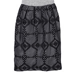 Silk and polyester skirt, Rachel Roy.
