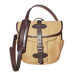 Twill and leather "Field" bag, Filson.