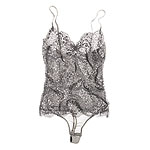 Stretch lace bodysuit, Natori.