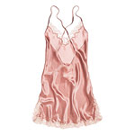 Silk charmeuse slip, Christine Vancouver.