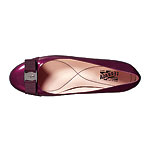 Patent leather Verina flat, Salvatore Ferragamo.