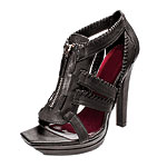 Leather Striker heels, Jessica Simpson Collection.