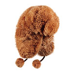 Apaca fur Flip hat with cotton lining, Lutz & Patmos.