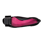 Patent leather flat, Miu Miu.