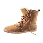 Suede and shearling ankle boots, Rag & Bone.