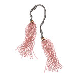 Crystal tassle necklace, Vera Wang.