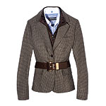 Wool Blazer with detachable nylon vest, Brooks Brothers.