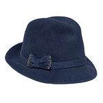 Velour felt fedora, Hat Attack.