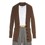Cashmere cardigan, White + Warren.