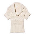 Wool-acrylic Roving sweater, Calvin Klein.