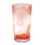 Handmade glass vase, Ashton Sutton.