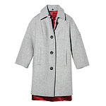 Wool coat, Gap.