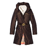 Nylon-polyester coat, House of Der.