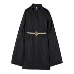 Wool cape with velvet trim, Gryphon.