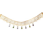 Lace Parisienne choker with diamonds, amethysts and peridots set in platinum, Cathy Waterman.